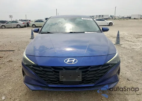 2021 Hyundai Elantra Sel z USA, uszkodzony, nr VIN 5NPLS4AG6MH009434
